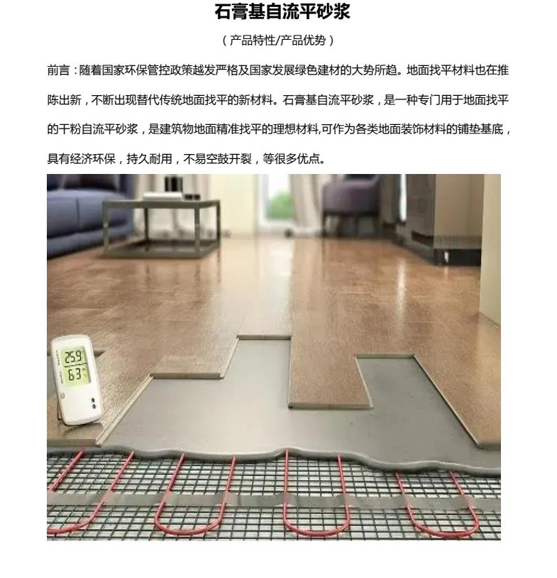 石膏基自流平砂浆(图1)